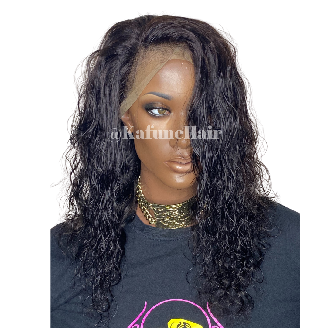 14" Loose Wave  Lace Front Wig - Available Next Business Day Shipping - Kafuné hair (Growing Upscale Hair LLC)